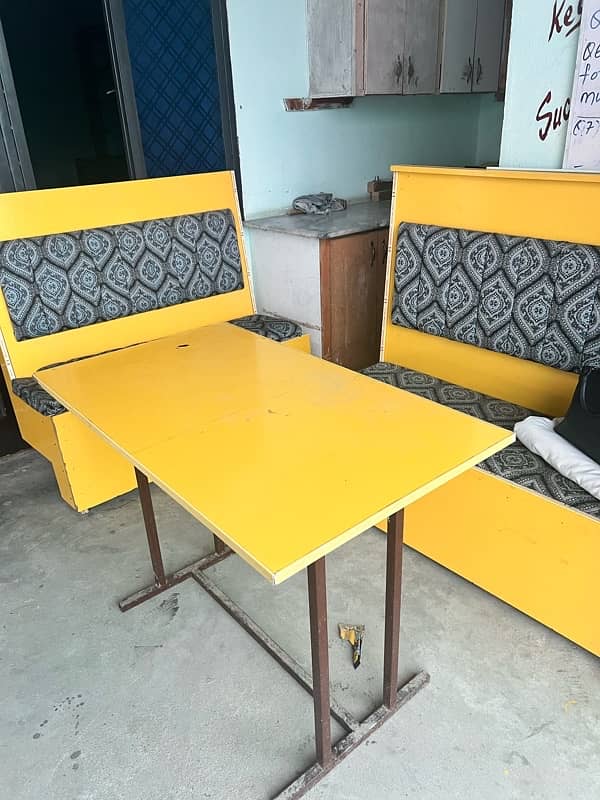 5 double sofa set best for cafe and restaurant 2