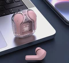 Girls Earbuds Pink color Earpods available In wholesale rate