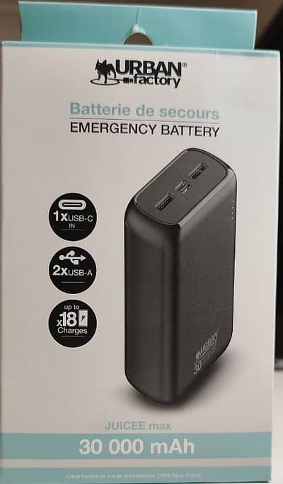 Urban Factory | Power Bank | Emergency Battery Bank