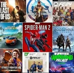 PS4 PS5 GAMES AVAILABLE