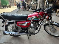 Honda 125 2023 Model Red Color Brand New Condition Total PACK First