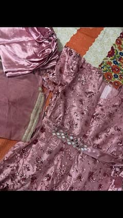 wedding ready to wear maxi frock