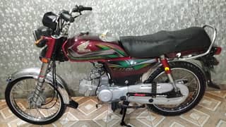 Honda Cd 70 2022 model urjante sale