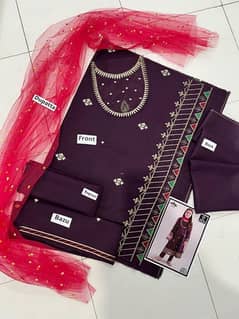 *Product Name*: Charming Girl's Embroidered Lawn Suit - 3 Pcs Set