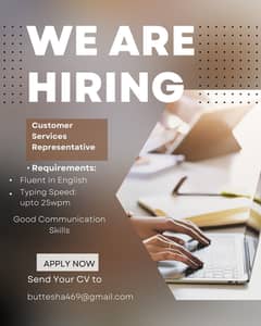 Customer service Representative