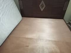 king Size double bed for sale with 8 inch spring mattress