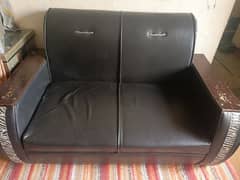 Leather 2 Seater Sofa