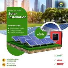 Solar Installation services Available All Brands In Jamshoro