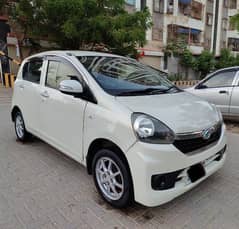 Daihatsu Mira X memorial. Model 2014-2017. Pal white. like a new car.