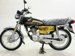 HONDA CG125 GOLD EDITION MODEL 2024