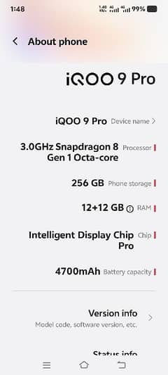 vivo iqoo 9 pro