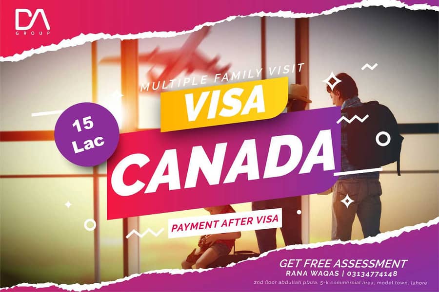 CANADA VISIT VISA WITH MULTIPLE ENTRY 0