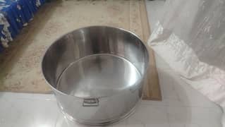 Bada steel Ka patila dode or Khana pakna Ka leya