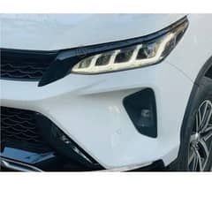 fortuner legender bumpers and lights