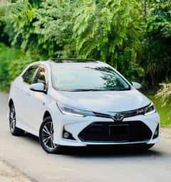 Toyota Altis Grande Black Interior 2023