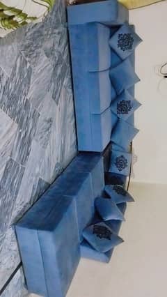 L shape sofa set/  7 seater sofa set