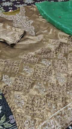 organza kurta with shafon dubeta