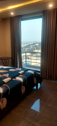 1 Bed Like a New Fully Furnished Apartment Flat Available For Rent In Bahria Town Lahore