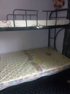 iron bunk bed