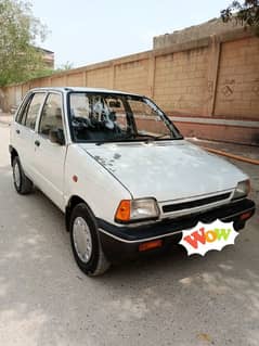 Suzuki Mehran 80% genuine condition urgent sale 0370-2618793
