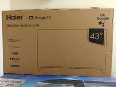 Haier 43 inch Android Smart tv for sale in Rawalpindi