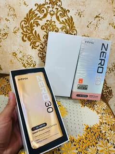 infinix zero 30 8/256Gb Dual PTa Approved full box