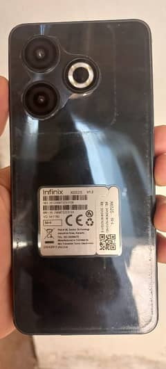infinix smart 8 with box charger two cover free03491912232