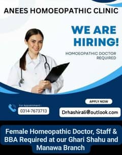 Homeopathic Doctor & Staff at homeopathic clinic
