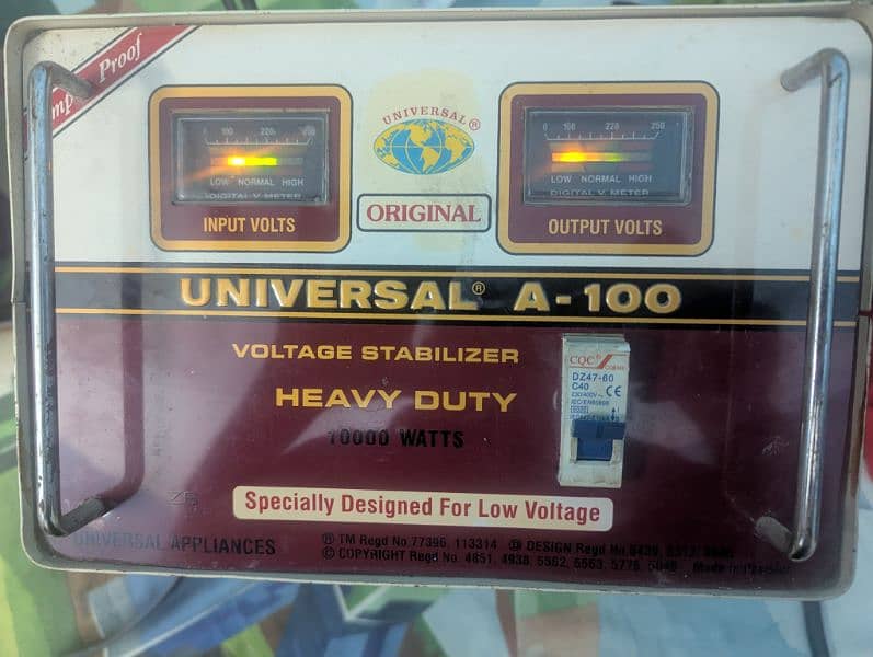 Original Universal Voltage Stabilizer A - 100 (10000 Watts) 5
