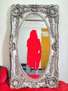 wooden mirror