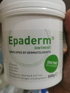 Epaderm moisturising cream