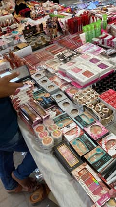 Cosmetics stall