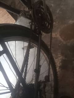 cycle front gear back gear all ok black colore
