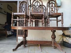 Dinning Table and 5 chairs available