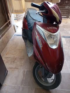 red united scooty