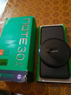 infinix note 30 pro 10/10 condition with complete box
