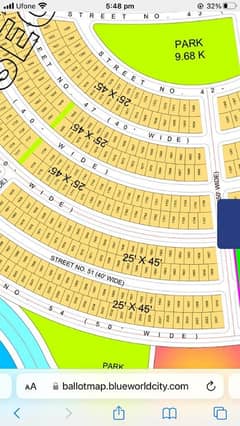 Faisal Town Phase 2 5 Marla Plot Q Blok Near Thalian interchange