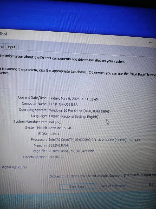 DELL Latitude 5570 HQ Processor 13