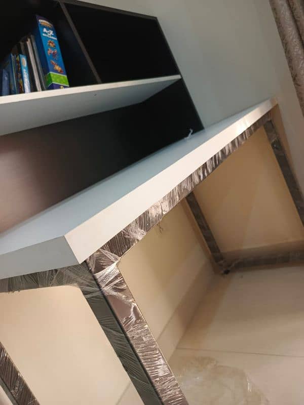 Study table, table with book shelf, table for study 1