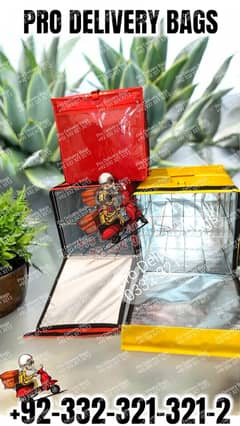 delivery bags Pakistan, customized delivery bags, Rider delivery  bag