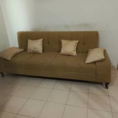 Folding 3 Seater Sofa Cum bed