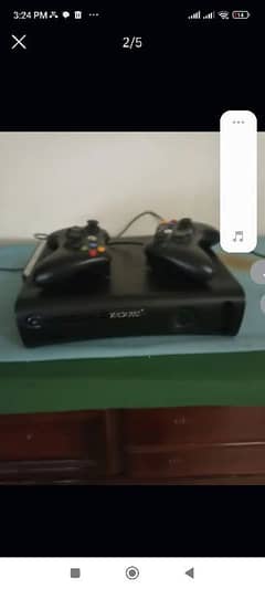 Xbox 360 with charger of controller , hdmi and other accessories
