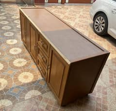 Rack, Dining chairs 2, serving table 3