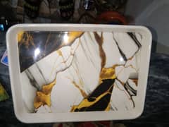 plastic tray set