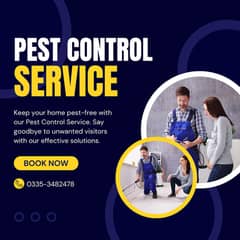 Professional Pest Control Service – Termite, Cockroach, Rat & More