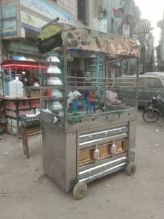 food stall still zinger burger counter