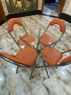 compact and comfortable 4 sitter dining table