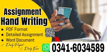 Assignment Job / Typing job / Data Entry Job / Job for male and female