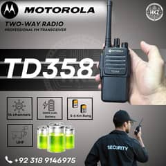 walkie-talkie | Motorola TD358 | Wireless | Radio | two Way Communicat