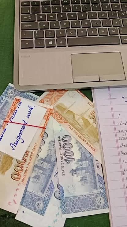 Handwritten assignments, data entry, typing work 3